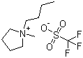 1-Butyl-1-methylpyrrolidinium trifluoromethanesulfonate molecular structure (CAS 367522-96-1)