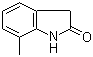 结构式 CAS# 3680-28-2, 7-甲基吲哚啉-2-酮