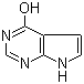 structure of CAS# 3680-71-5, Pyrrolo[2,3-d]pyrimidin-4-ol;7H-Pyrrolo[2,3-d]pyrimidin-4-ol