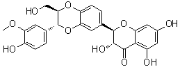 结构式 CAS# 36804-17-8, (±)-水飞蓟宾