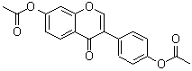 结构式 CAS# 3682-01-7, 7,4'-二乙酰氧基异黄酮