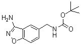 [(3-Amino-1,2-benzisoxazol-5-yl)methyl]carbamic acid 1,1-dimethylethyl ester molecular structure (CAS 368426-88-4)