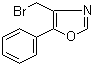 4-(Bromomethyl)-5-phenyl-1,3-oxazole molecular structure (CAS 368869-94-7)