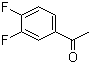 结构式 CAS# 369-33-5, 3',4'-二氟苯乙酮