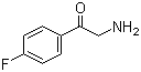2-氨基-4'-氟苯乙酮分子结构 (CAS 369-43-7)