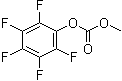 structure of CAS# 36919-03-6, Methyl pentafluorophenyl carbonate;Carbonic acid methyl pentafluorophenyl ester