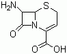 structure of CAS# 36923-17-8, 7-Amino-3-cephem-4-carboxylic acid ;7-Amino-3-nor-3-cephem-4-carboxylic acid; 7-Amino-3-norcephalosporanic acid
