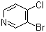 3-Bromo-4-chloropyridine molecular structure (CAS 36953-42-1)
