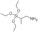 (2-Aminoisopropyl)triethoxysilane molecular structure (CAS 36957-84-3)