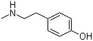 4-[2-(Methylamino)ethyl]phenol molecular structure (CAS 370-98-9)