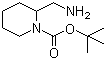 2-(Aminomethyl)-1-Boc-piperidine molecular structure (CAS 370069-31-1)