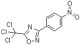 3-(4-Nitrophenyl)-5-(trichloromethyl)-1,2,4-oxadiazole molecular structure (CAS 3706-61-4)