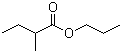 2-甲基丁酸丙酯分子结构 (CAS 37064-20-3)