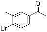 structure of CAS# 37074-40-1, 4'-Bromo-3'-methylacetophenone;1-(4-Bromo-3-methylphenyl)ethanone; 3-Methyl-4-bromoacetophenone; NSC 405623