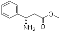 结构式 CAS# 37088-66-7, (S)-3-氨基-3-苯基丙酸甲酯