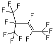 (E)-全氟代(4-甲基-2-戊烯)分子结构 (CAS 3709-71-5)