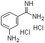 3-Aminobenzamidine dihydrochloride molecular structure (CAS 37132-68-6)