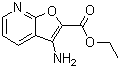 Ethyl 3-aminofuro[2,3-b]pyridine-2-carboxylate molecular structure (CAS 371945-06-1)