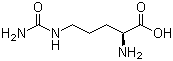 L(+)-Citrulline molecular structure (CAS 372-75-8)