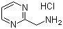 structure of CAS# 372118-67-7, 2-Aminomethylpyrimidine hydrochloride;pyrimidin-2-ylmethanamine hydrochloride