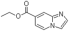 咪唑并[1,2-a]吡啶-7-甲酸乙酯分子结构 (CAS 372147-49-4)