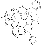 雷公藤吉碱分子结构 (CAS 37239-47-7)