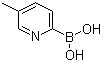 5-Methyl-2-pyridineboronic acid molecular structure (CAS 372963-49-0)