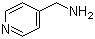 structure of CAS# 3731-53-1, 4-Pyridinemethaneamine ;4-Picolylamine; 4-Aminomethyl pyridine