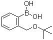 2-(叔丁氧基甲基)苯硼酸分子结构 (CAS 373384-12-4)