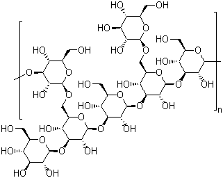 Lentinan molecular structure (CAS 37339-90-5)