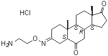 Istaroxime hydrochloride molecular structure (CAS 374559-48-5)