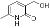3-Hydroxymethyl-6-methyl-2(1H)-pyridinone molecular structure (CAS 374706-74-8)