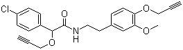双炔酰菌胺分子结构 (CAS 374726-62-2)