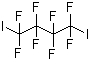 structure of CAS# 375-50-8, 1,4-Diiodooctafluorobutane;Octafluoro-1,4-diiodobutane