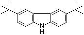 结构式 CAS# 37500-95-1, 3,6-二叔丁基咔唑