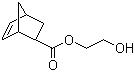 2-Hydroxyethyl 5-norbornene-2-carboxylate molecular structure (CAS 37503-42-7)