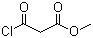 structure of CAS# 37517-81-0, Methyl malonyl chloride;Methyl 3-chloro-3-oxopropionate