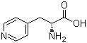 D-3-(4-吡啶基)-丙氨酸分子结构 (CAS 37535-50-5)