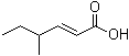 4-Methyl-2-hexenoic acid molecular structure (CAS 37549-83-0)