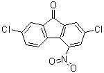 2,7-二氯-4-硝基-9H-芴-9-酮分子结构 (CAS 37568-11-9)