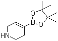 1,2,3,6-Tetrahydropyridine-4-boronic acid pinacol ester molecular structure (CAS 375853-82-0)