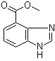4-苯并咪唑羧酸甲酯分子结构 (CAS 37619-25-3)