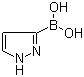 1H-吡唑-3-硼酸分子结构 (CAS 376584-63-3)