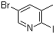 structure of CAS# 376587-52-9, 5-Bromo-2-iodo-3-methylpyridine