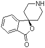 结构式 CAS# 37663-46-0, 螺[异苯并呋喃-1(3H),4'-哌啶]-3-酮