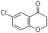 6-氯-4-二氢色原酮分子结构 (CAS 37674-72-9)