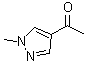 1-Methyl-4-acetylpyrazole molecular structure (CAS 37687-18-6)