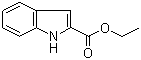 Ethyl indole-2-carboxylate molecular structure (CAS 3770-50-1)
