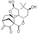 延命草素分子结构 (CAS 3776-39-4)