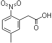(5-Methyl-2-nitrophenyl)acetic acid molecular structure (CAS 37777-81-4)